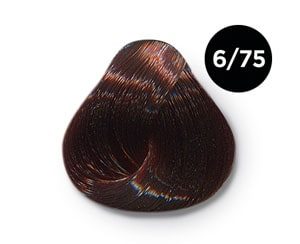 OLLIN performance 6/75 темно-русый коричнево-махагоновый 60мл перманентная крем-краска для волос
